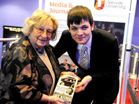 Iby Knill with Robin Pepper pictured at the film screening. Link to View the pictures.