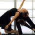 Dancer Karen Stone with Heike Salzer, course leader for BA (Hons) Dance.
