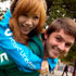 Students Ying Jie Zhou and Liam Haveron celebrate Teesside's record breaking year for undergraduate applications.