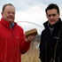 Dr Richard Lord, Reader in Environmental Geochemistry and Sustainability, (left) with Richard Green, BioReGen Project Officer.