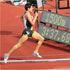Sporting star Ricky Stevenson clinched his third successive 3,000 metre title.