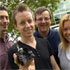 Web team left to right: Matt Hudson, Danny Honeyman, Gary Martin and Alison Ferst with the CIPR Excellence award.
