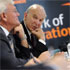 Vince Cable visiting Teesside University.