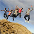 Students at Teesside University which has shot up the Guardian University Guide rankings.