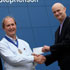 Left to right, Dr Paul Shelton, Keith Bell, Professor Simon Hodgson, Alan Rodger.
