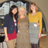 Pictured at the conference, Helen Ng, Carolyn Bew and Jennifer Wood.