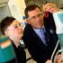 Andrew Shaw of GMT with graduate Jamie Stevenson