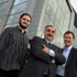 Left to right – KTP associate Michael Hodds, Professor Nashwan Dawood and Steve Wilson.