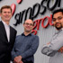 From left Simpson chairman Mark Simpson, Mark Flanagan and Srikanth Kataram