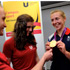 Olympic champion Kat Copeland met Teesside University Elite Athletes