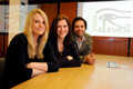 Kirsten Cummins, Marketing Associate At Double Eleven, Joanne Noble, ExpoTees Organiser, Mark South, Chief of Operations at Double Eleven. 