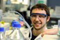 Lewis Tull pictured in one of the University labs