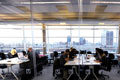 Teesside University students in the Library