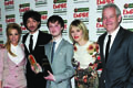 Joanne Froggart, Alex Zane, Philip Askins, Edith Bowman and Paul Keenan. 