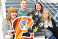 Pictured from left Megan, Mathew, Natalie and Jessica.