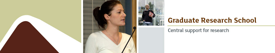 Graduate Research School - Central support for research