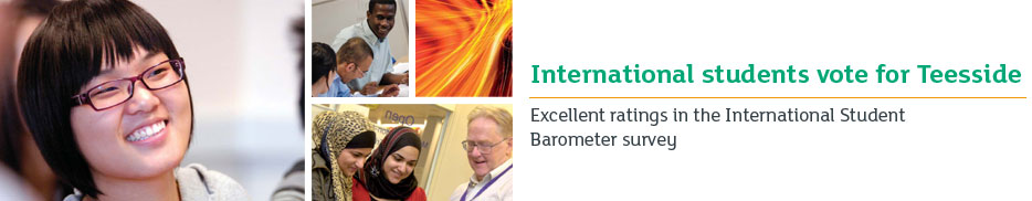 Top for international student support - We have been ranked top for the support we offer to students in the International Student Barometer