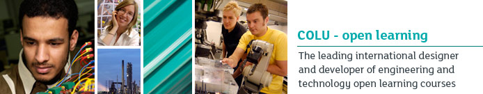 The leading international designer and developer of engineering and technology open learning courses. Link to COLU - open learning.