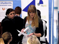 University careers fair