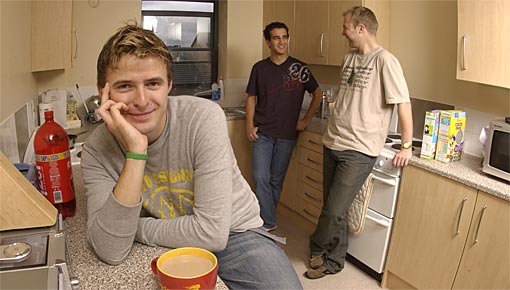 Woodlands Halls kitchen