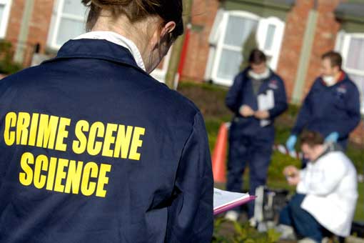 Crime scene house