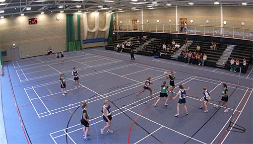 Sports hall in the Olympia Building
