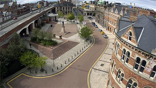 Middlesbrough’s Exchange Square Middlesbrough’s Exchange Square