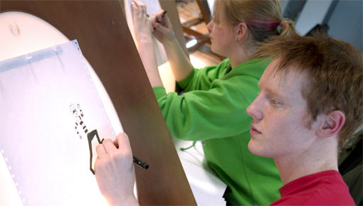 International reputation for animation, games and visualisation courses