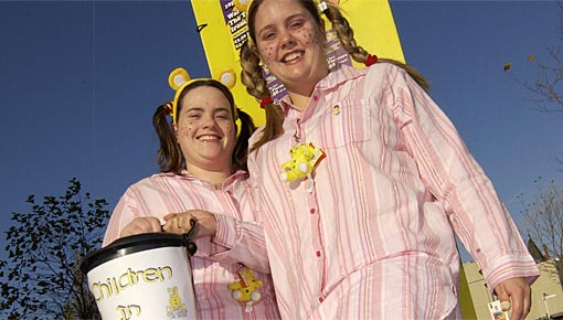 Charity fundraising on campus 