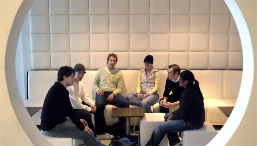 The Hub meeting area