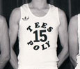 Teesside Poly basketball team circa 1980 – shoot