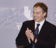 Then Prime Minister Tony Blair officially opens the sports complex, the Olympia Building in 2004. 