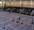 Link to Sports hall in the Olympia Building.