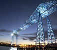 The Transporter Bridge . Link to .