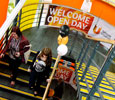 Link to View the pictures of Open days offer a taste of life at Teesside .