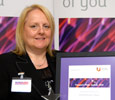 Anne Asadi, Careers Co-ordinator, Middlesbrough College, winners of Outstanding Passport Institution of the Year