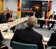 Link to View the pictures of Cabinet member welcomed to the University of the Year.