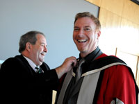 Graduation 2010 - honorary graduate Marek Reichman Graduation 2010 - honorary graduate Marek Reichman