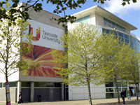 Teesside University library. Teesside University library.