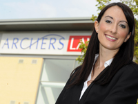 Lucy Butler, who is working as a family solicitor, after graduating with a first class LLB (Hons) law degree. Lucy Butler, who is working as a family solicitor, after graduating with a first class LLB (Hons) law degree.