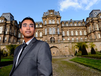 Siddharth Pandey, who is involved in a KEI at Bowes Museum Siddharth Pandey, who is involved in a KEI at Bowes Museum