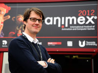 Teesside Computing graduate Dan Zelcs, who worked on the final Harry Potter film. Teesside Computing graduate Dan Zelcs, who worked on the final Harry Potter film.