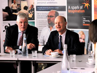 Professor Graham Henderson CBE DL, Vice-Chancellor of Teesside University with Universities & Science Minister Rt Hon David Willetts MP Professor Graham Henderson CBE DL, Vice-Chancellor of Teesside University with Universities & Science Minister Rt Hon David Willetts MP