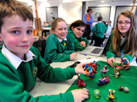 St Alphonsus pupils Ellis Crosby, Carla Gardener, Alicia Yates-Richardson and Bethany Brown St Alphonsus pupils Ellis Crosby, Carla Gardener, Alicia Yates-Richardson and Bethany Brown