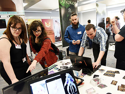 ExpoTees, the School of Computing's annual student showcase, is used by many major employers to recruit graduate talent. ExpoTees, the School of Computing's annual student showcase, is used by many major employers to recruit graduate talent.