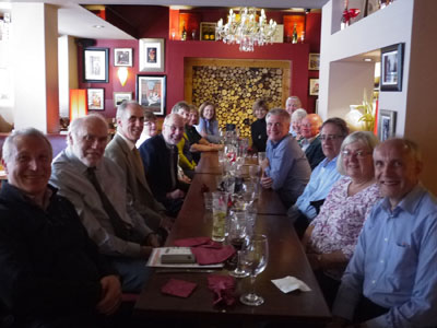 Among those enjoying the reunion, graduates Allan Pollock, Alan Green, Anton Van Santen, Geoff Walker, John Hobson, Kamal Jardaneh and lecturers Dr George Martin, Dr Dave Pritchard and Dr Mark Gerrard Among those enjoying the reunion, graduates Allan Pollock, Alan Green, Anton Van Santen, Geoff Walker, John Hobson, Kamal Jardaneh and lecturers Dr George Martin, Dr Dave Pritchard and Dr Mark Gerrard