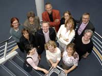 Pictured, back row from left: Nathalie Leroy (IUT de Valenciennes, France), Margriet Verbrugge (Rotterdam Business School, the Netherlands), Clemens van den Broek (Rotterdam Business School, the Netherlands), Bernadette Einsmann (Züricher Hochschule, Winterthur, Switzerland), Janne Hopeela (Tampere Polytechnic, Finland) Middle Row from left: Merce Prat Trape (Universitat de Vic, Spain), Riku-Matti Kinnunen (Tampere Polytechnic, Finland), Tineke van der Gaast (Rotterdam Business School, the Netherlands), Marie-Christine Gayot (IUT de Valenciennes, France), Front row from left: Florinda Silva (Universidade do Minho, Portugal), Angelika Flynn (Teesside Business School), Evelyne Messmer (Züricher Hochschule, Winterthur, Switzerland) Pictured, back row from left: Nathalie Leroy (IUT de Valenciennes, France), Margriet Verbrugge (Rotterdam Business School, the Netherlands), Clemens van den Broek (Rotterdam Business School, the Netherlands), Bernadette Einsmann (Züricher Hochschule, Winterthur, Switzerland), Janne Hopeela (Tampere Polytechnic, Finland) Middle Row from left: Merce Prat Trape (Universitat de Vic, Spain), Riku-Matti Kinnunen (Tampere Polytechnic, Finland), Tineke van der Gaast (Rotterdam Business School, the Netherlands), Marie-Christine Gayot (IUT de Valenciennes, France), Front row from left: Florinda Silva (Universidade do Minho, Portugal), Angelika Flynn (Teesside Business School), Evelyne Messmer (Züricher Hochschule, Winterthur, Switzerland)