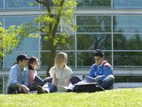 University of Teesside students outside the University’s Learning Resource Centre University of Teesside students outside the University’s Learning Resource Centre