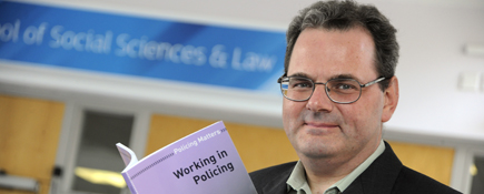 Dr Ian Pepper, Principal Lecturer in Policing. Link to Teesside is first North East University to be nationally approved to teach policing qualification.