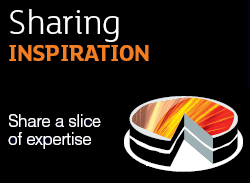 Sharing inspiration: Share a slice of expertise
